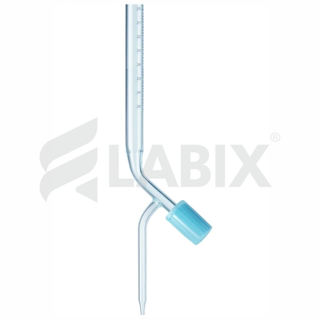 Burette with Screw Type Rotaflow Stopcock with PTFE key