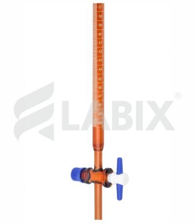 Burettes with Straight Bore PTFE key Stopcock