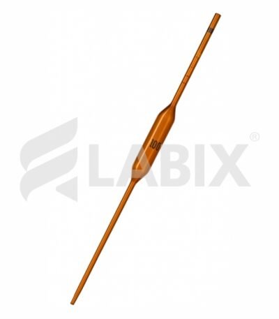 Amber Transfer Volumetric Pipette – Class A