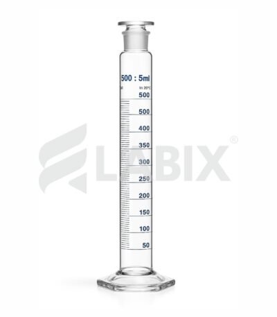 Measuring Cylinder with Interchangeable Stopper & Certificate