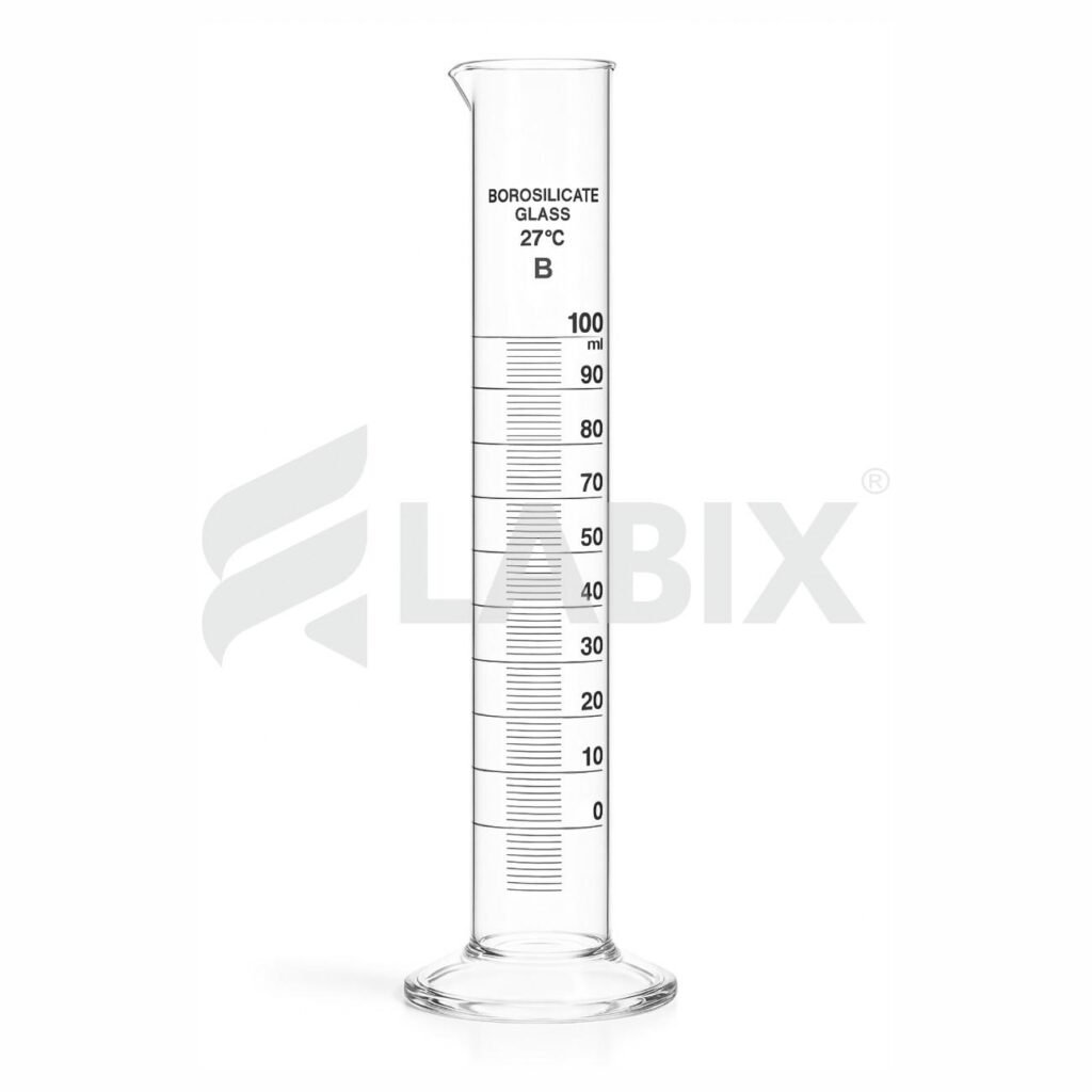 Light-Wall Measuring Cylinder with Spout