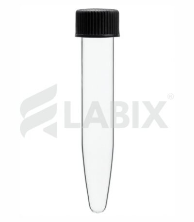 Plain Laboratory Tube with Secure Screw Cap