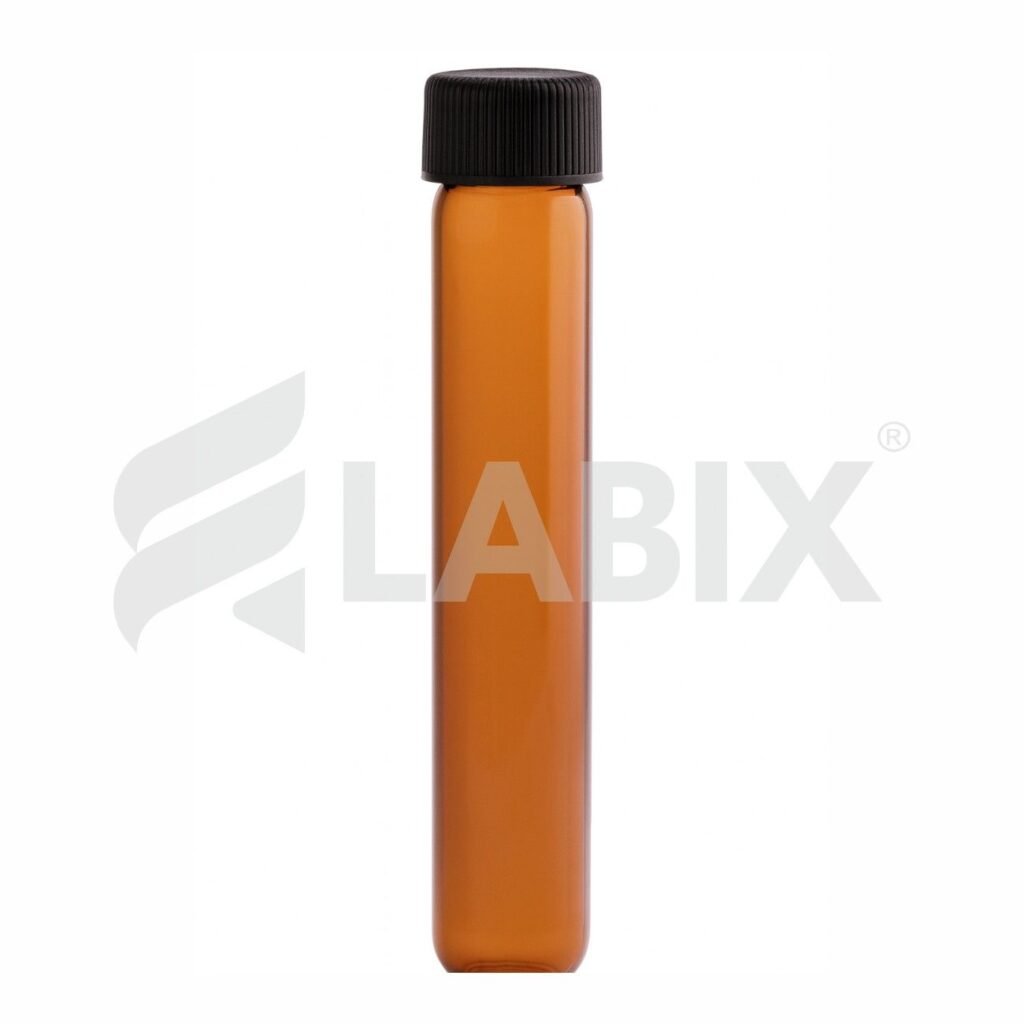 Amber Round Bottom Culture Tubes