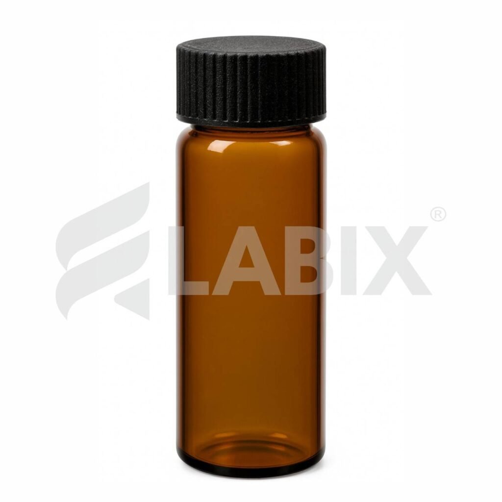 Amber Flat Bottom Culture Tubes