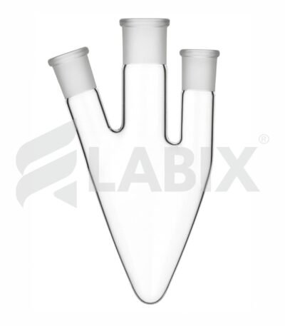 Pear Shaped Three Neck Flasks