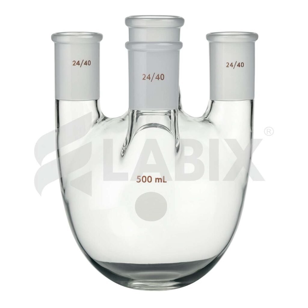 Round Bottom Four Neck Flask
