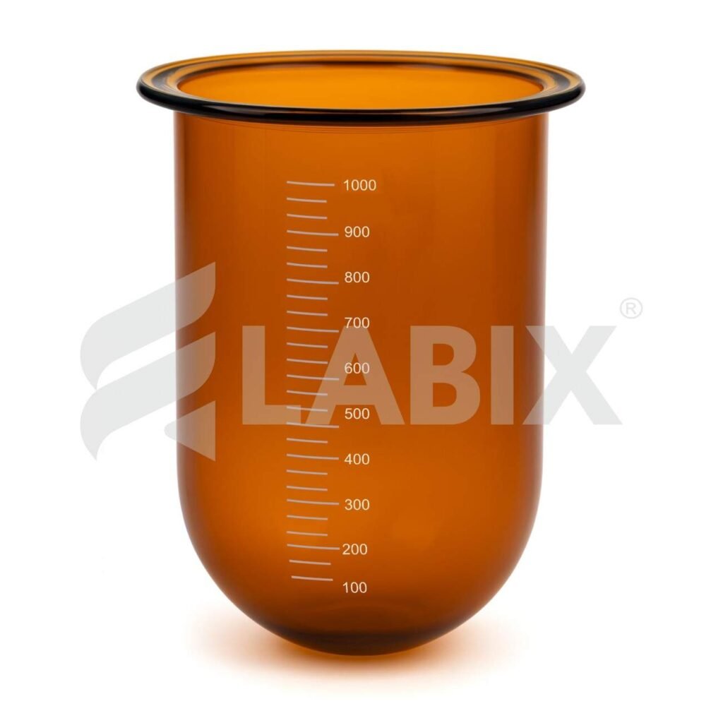 Dissolution Vessels Amber Coloured