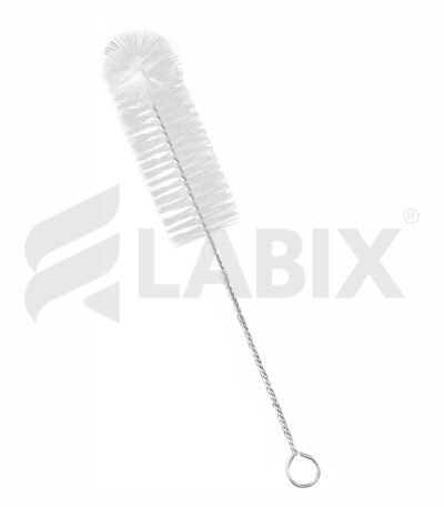 Laboratory cleaning brush for flask glassware