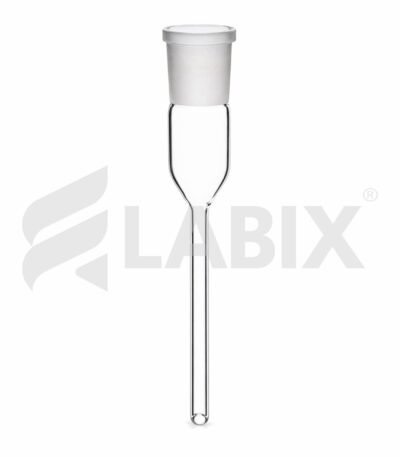 Straight delivery glass adapter for laboratory distillation and transfer setups