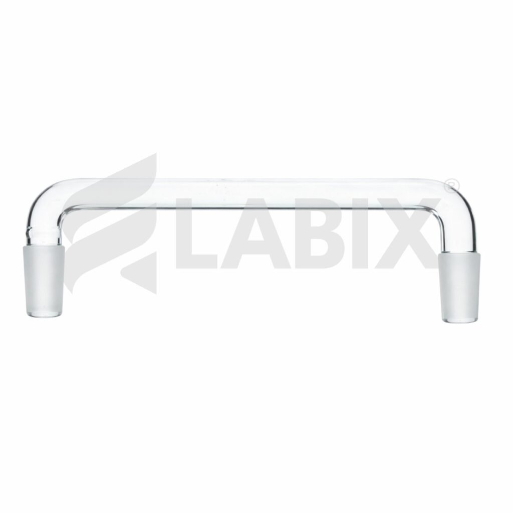 Vertical still head with recovery bend for laboratory distillation setups