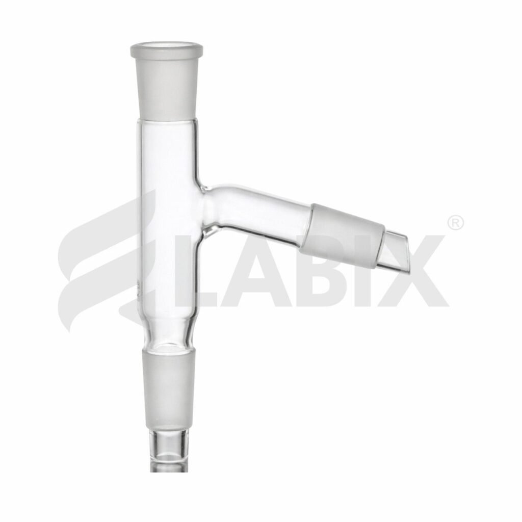 Recovery head for laboratory distillation and solvent recovery