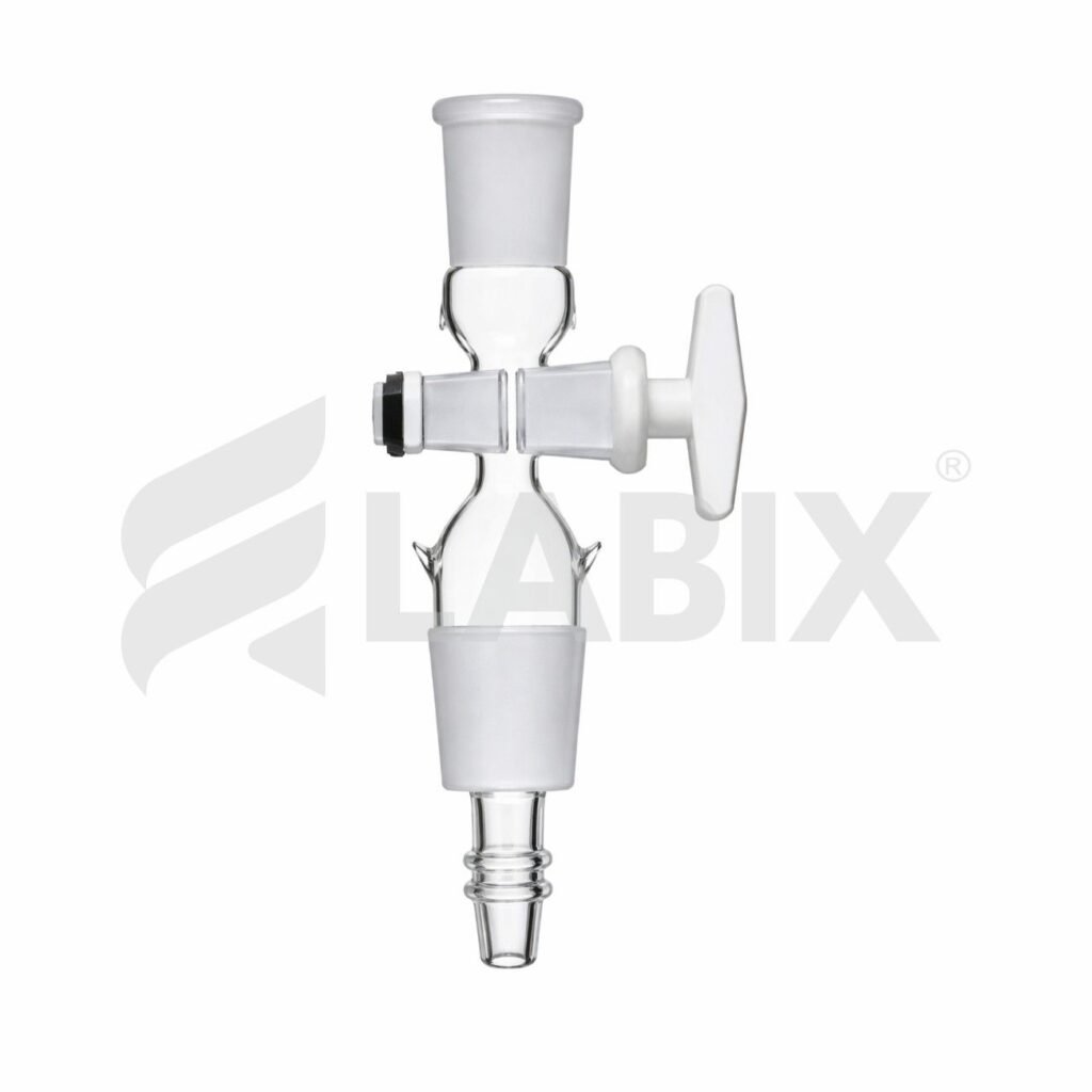 socket tubing connector with valve