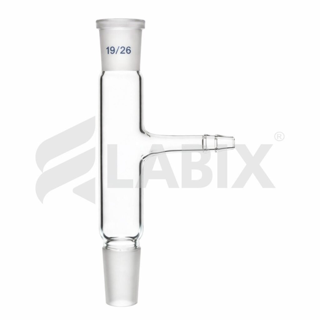 Socket to cone adapter with tee connection