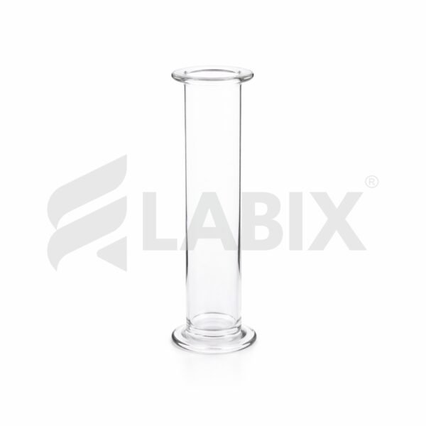 Gas Jar with ground glass flat flange