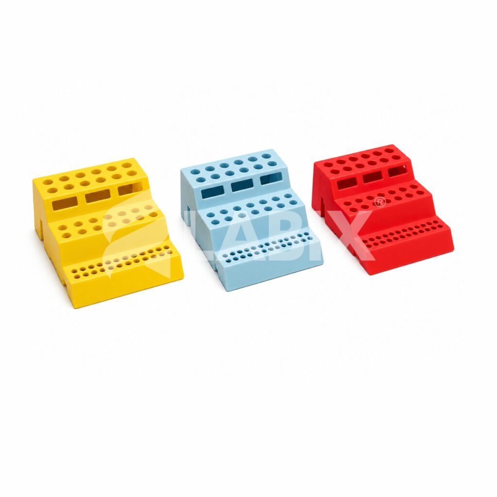 Three Tire Micro Tube Rack