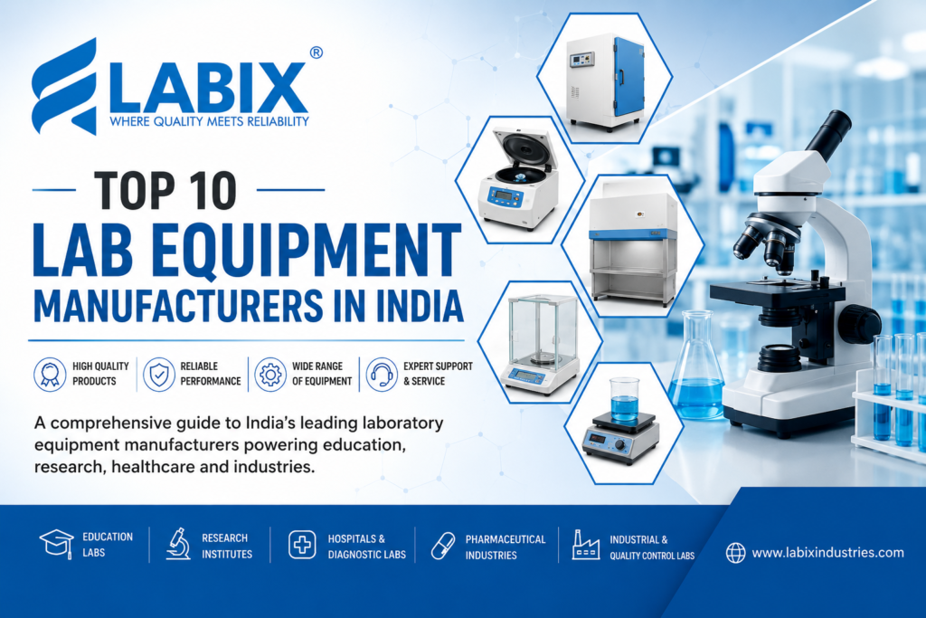 top 10 lab equipment manufacturer in india